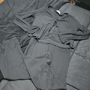 Women's Black Pajama Set
